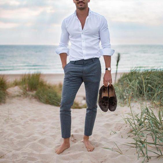 formal beach wear mens