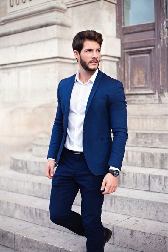 10 Classic Navy Blue Dress Pants Outfits for Men – Outfit Spotter