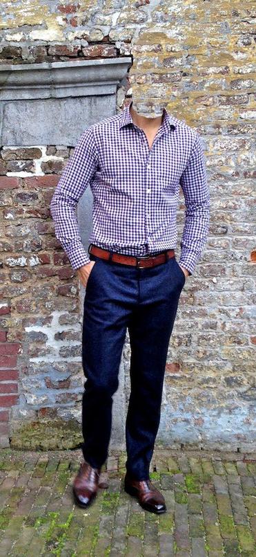 shirts that go with navy blue pants