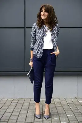 Pants what with wear color navy to shoes How to