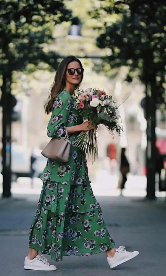 shoes to wear with a long dress
