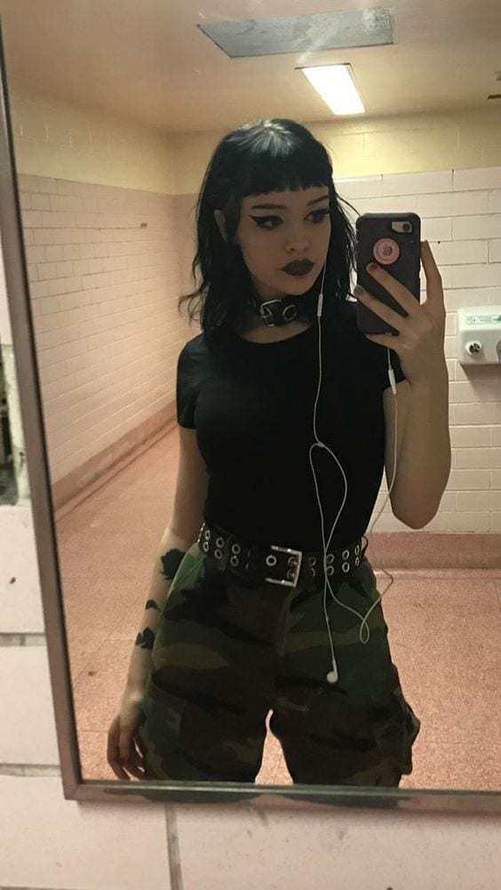 dress like a punk