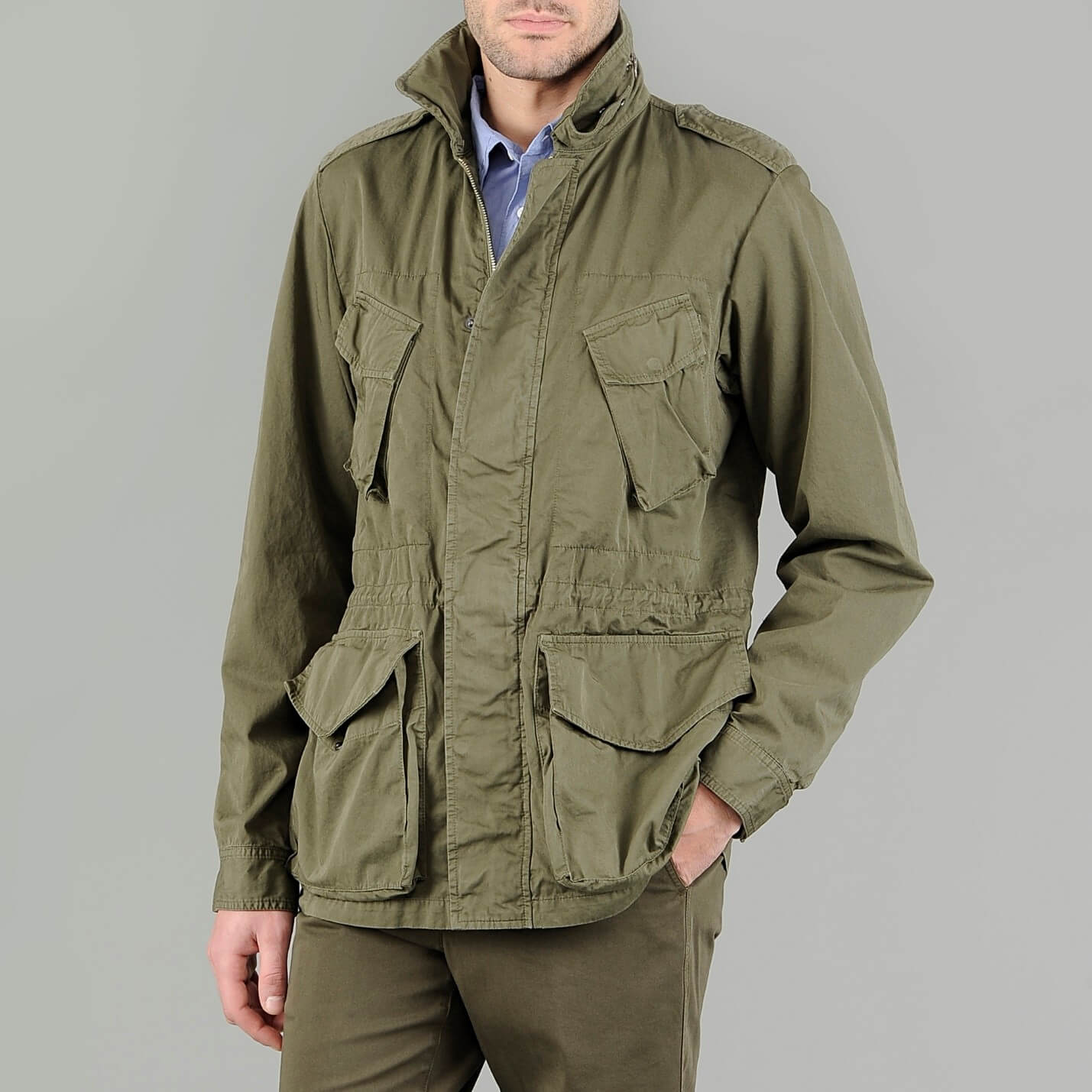 Military Style Jacket man