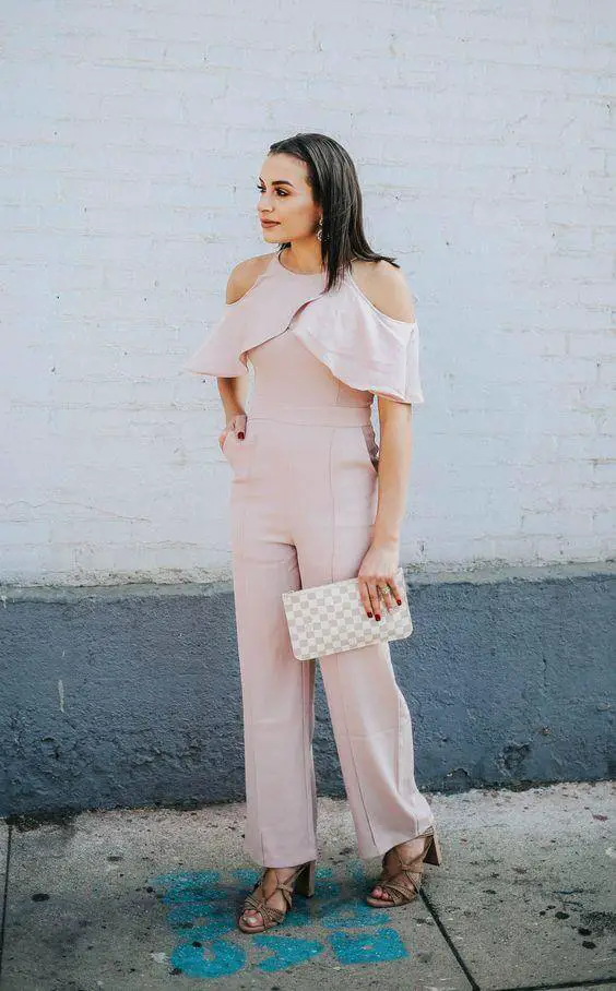 Pink Jumpsuit