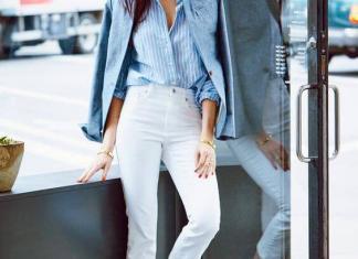 White Jeans with Blazer