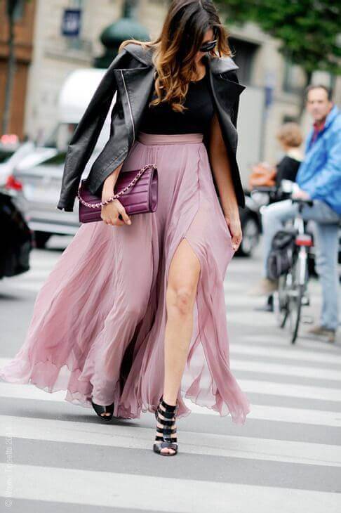 How to Wear a Maxi Skirt Fashionably