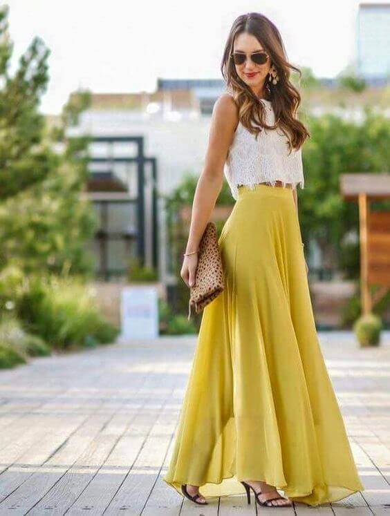 How to Wear a Maxi Skirt Fashionably