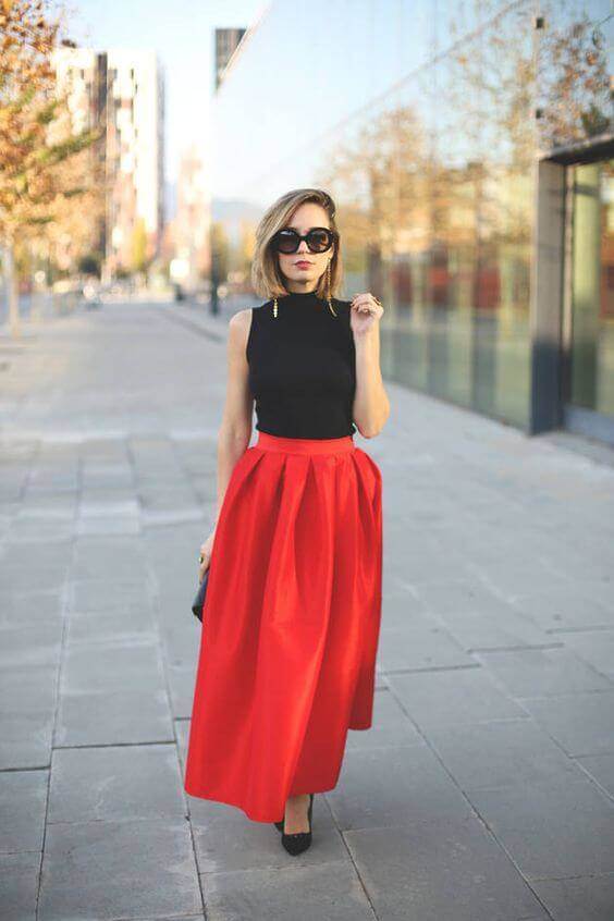 How to Wear a Maxi Skirt Fashionably (7)