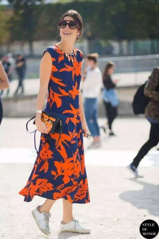How to Wear Printed Dress
