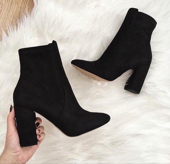 over the ankle booties
