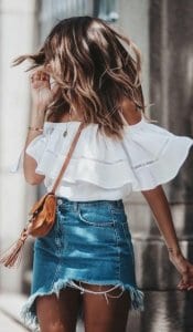 Casual ideas for short skirts