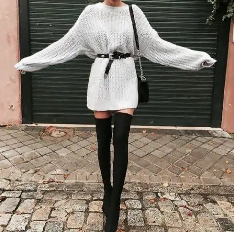 dressing up in winter