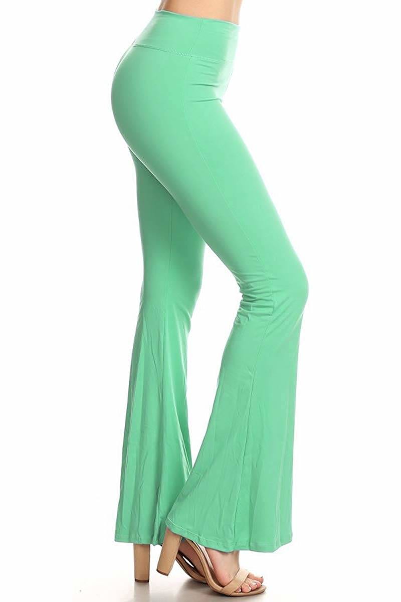 mint green pants