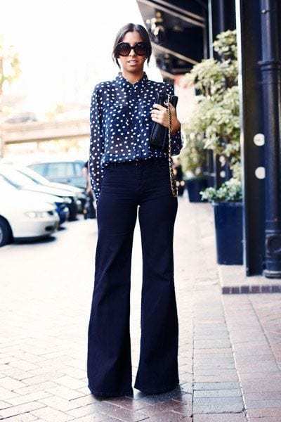 How to Wear Navy Blue Pants 16 Navy Blue Pants Outfit Ideas  Who What Wear